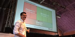 Alex Osterwalder presenting Business Model Concepts at Strategyzer Masterclass workshop